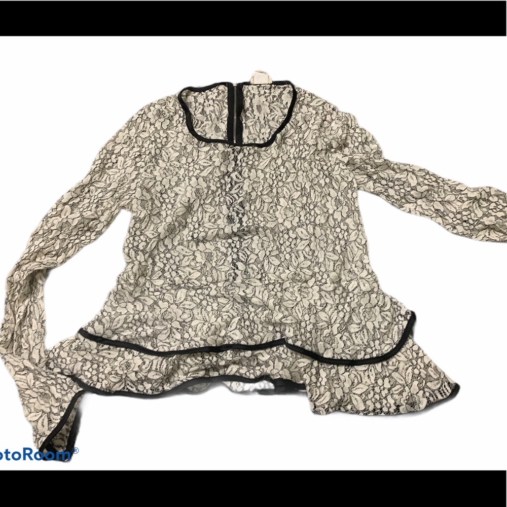 Elegant lace blouse